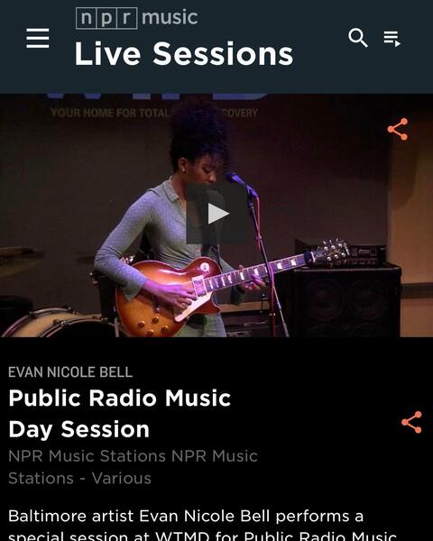 Featured on NPR Music