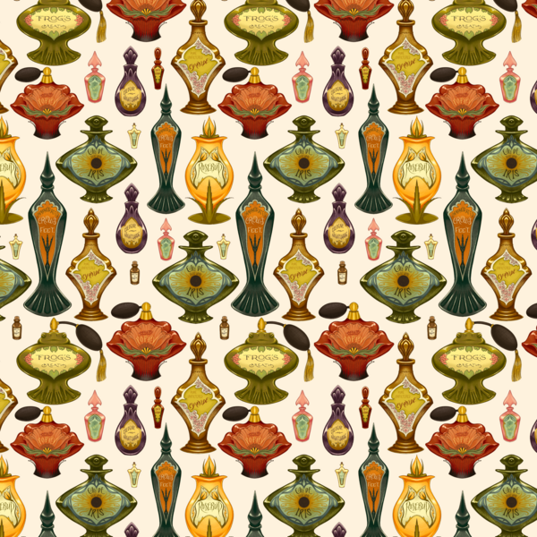 Perfume Bottles Pattern