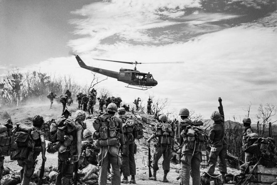 Image from my Vietnam War Experience (recently updated): Loading up and moving out