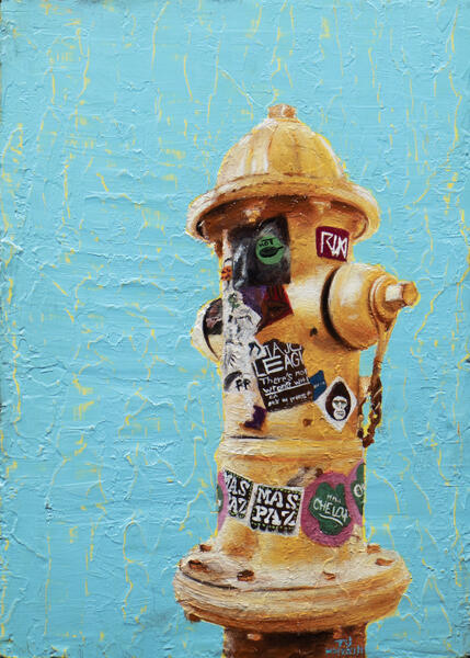 Yellow Hydrant