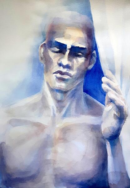 Gestural Figure Study - Contemplation