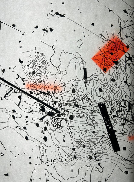 Invented Map #8, detail b