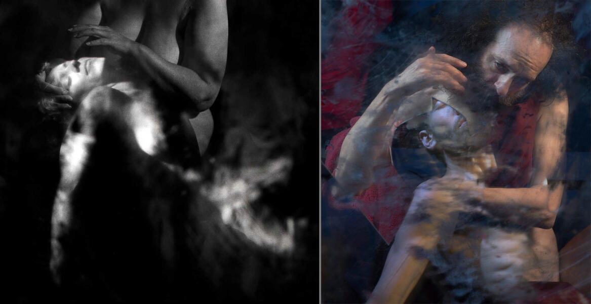 Untitled (#3454) 1990 and                                          Untitled (#06-05-15-258) 2025
