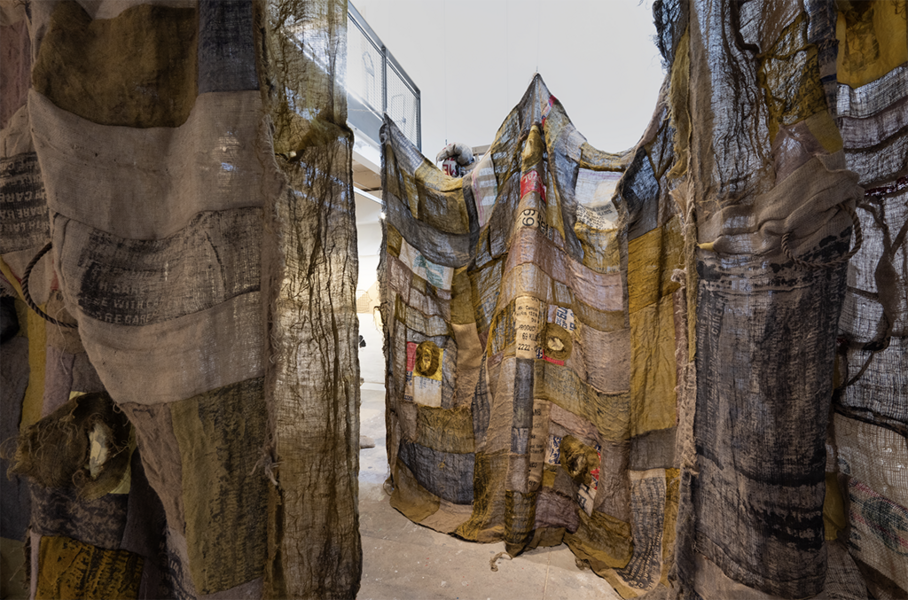 STILL STANDING Installation View (point of entry)