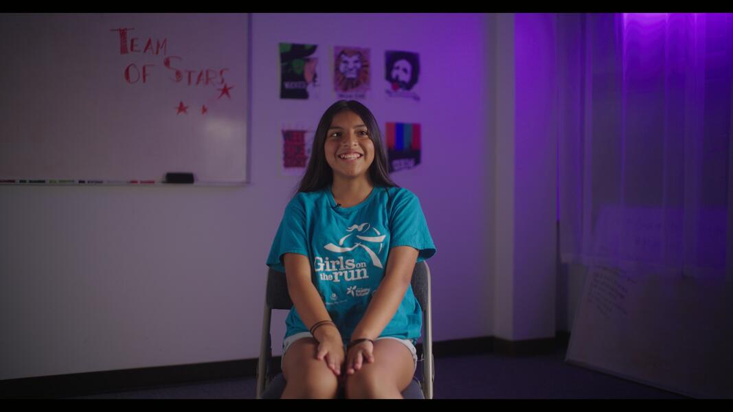 SoWhatElse student being interviewed