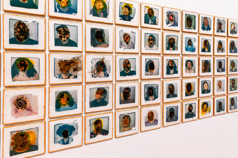 Faces Installation View