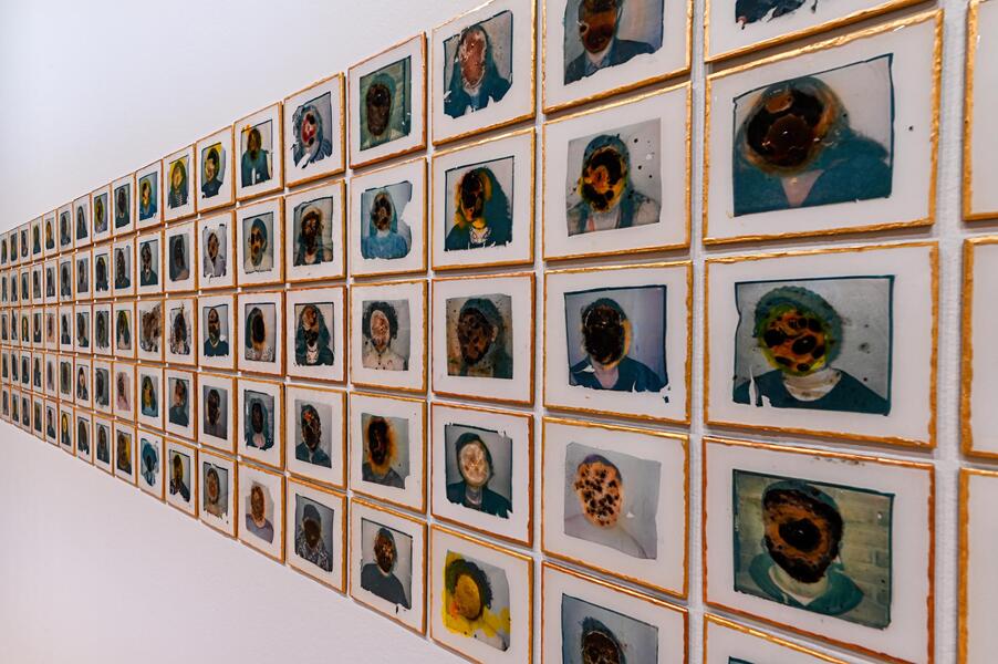 Faces Installation View