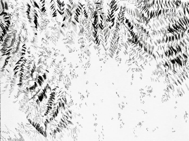 Garden Shadow Happenings  (Fern) 2025.