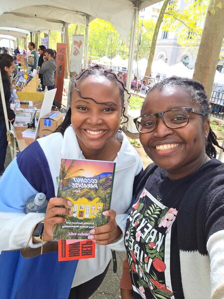 Supporter at Brooklyn Book Festival