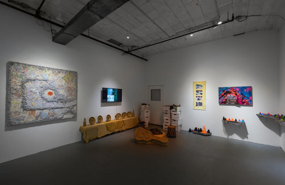 Installation photo by Vivian Marie Doering