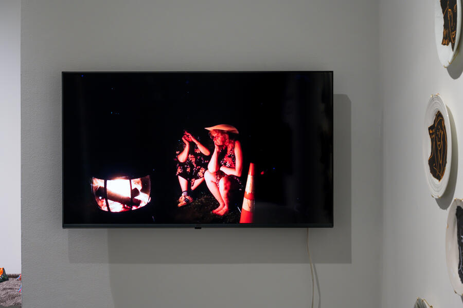 Installation photo by Vivian Marie Doering 