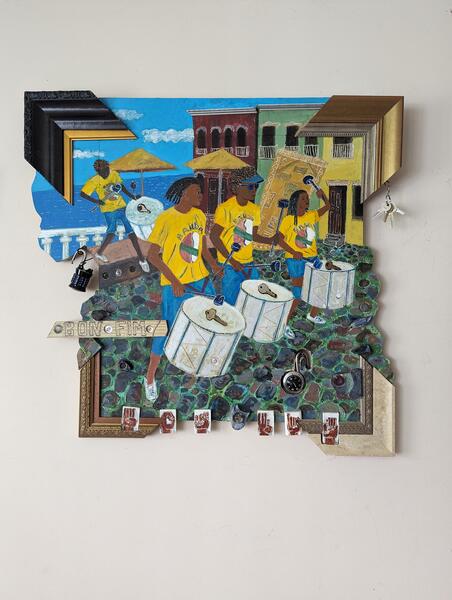 Four Drummers, Salvador Series. 2025