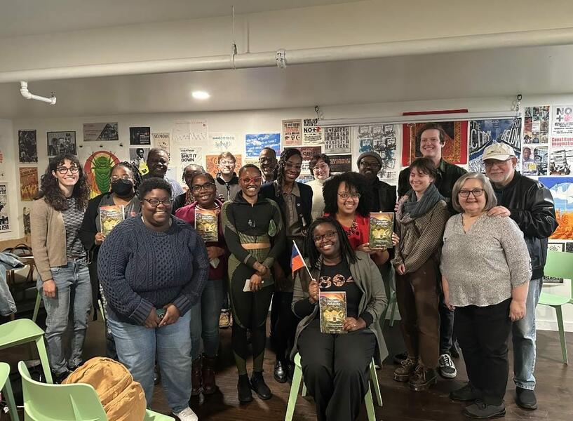 Red Emma's Book Talk- Group Photo