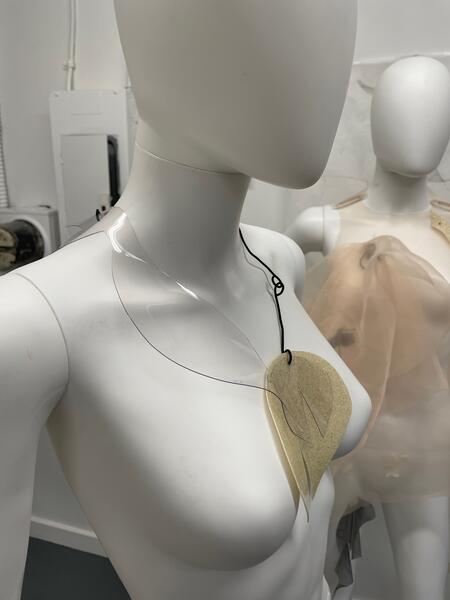 Pattern pieces as jewelry?