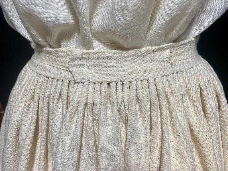 Chemise and Petticoat detail