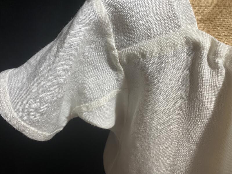 Chemise Sleeve and Shoulder detail