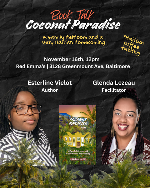 Red Emma's Book Talk Flyer