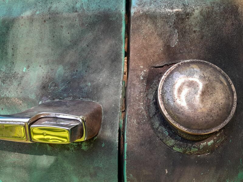 Truck Handle and Gas Cap