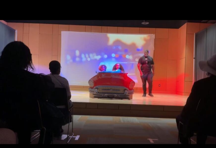 Still shot from live performance