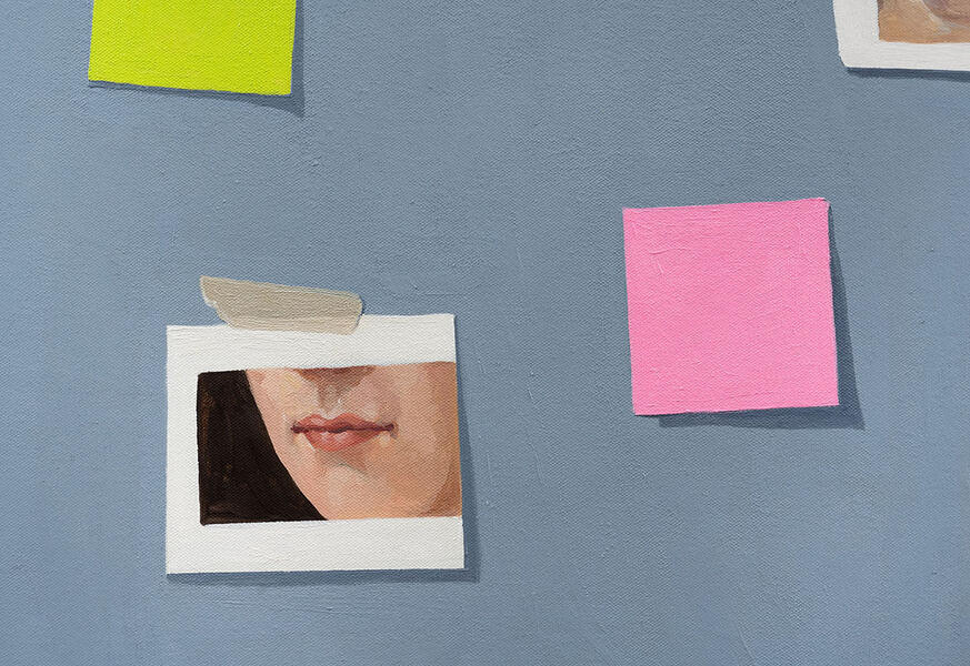 detail: When the guns are trained on her face