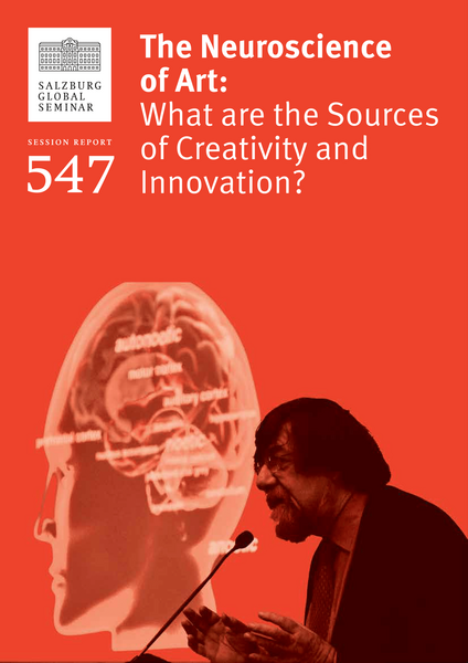 Science Panels: The Neuroscience of Art: What Are The Sources of Creativity & Innovation? @ Salzburg Global featuring panelists Shodekeh, Ariane Koek (Founder of Arts @ CERN) & Dr. Sophie Scott (Professor of UCL Brain Sciences), 2015.