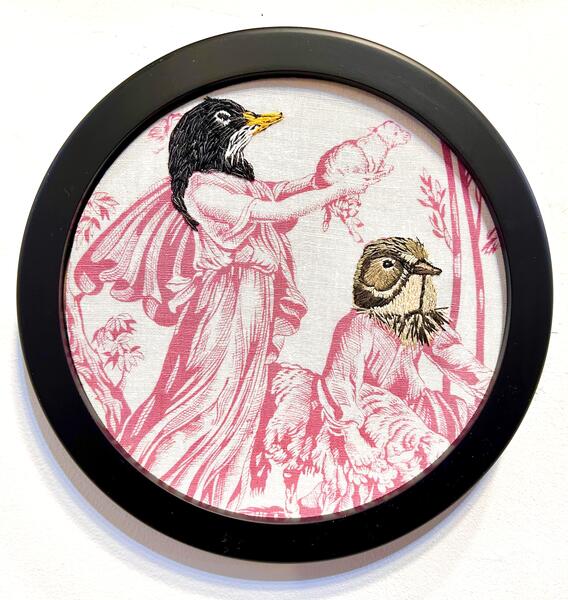 Robin Presents the Lamb while Pipit Presides, 2025