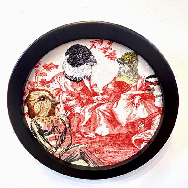 Cinnamon-Rumped Seedeater Holds Court, 2025