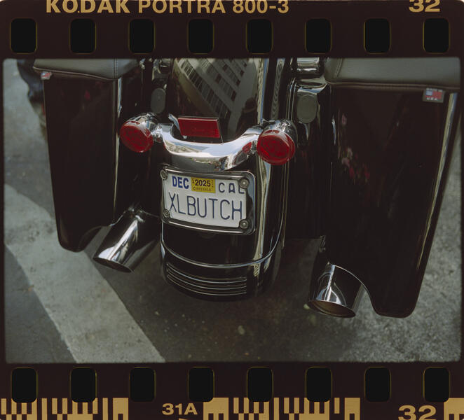 California License Plate