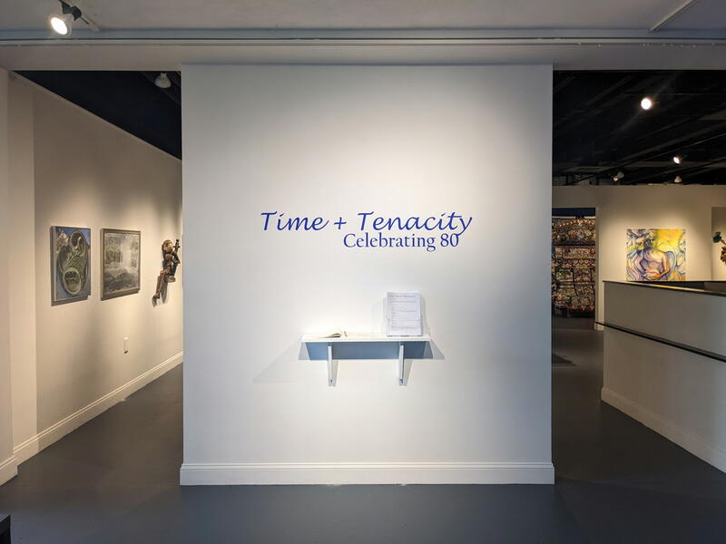 Time and Tenacity: Celebrating 80 Exhibit Entry.  Diana Marta creator/curator 2025