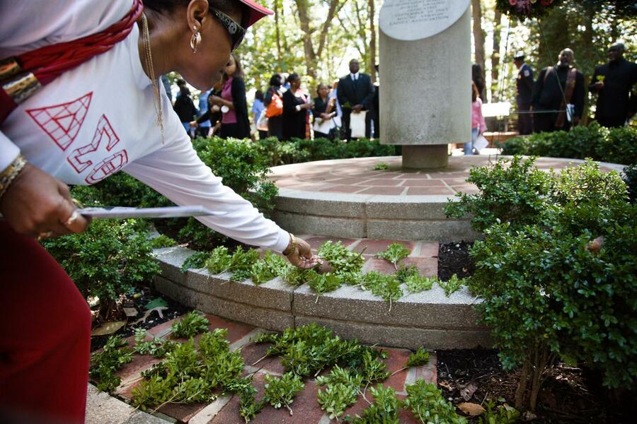 The Annual Slave Memorial Commemoration, Phase I of Shodekeh's Research Fellowship @ George Washington's Mount Vernon.