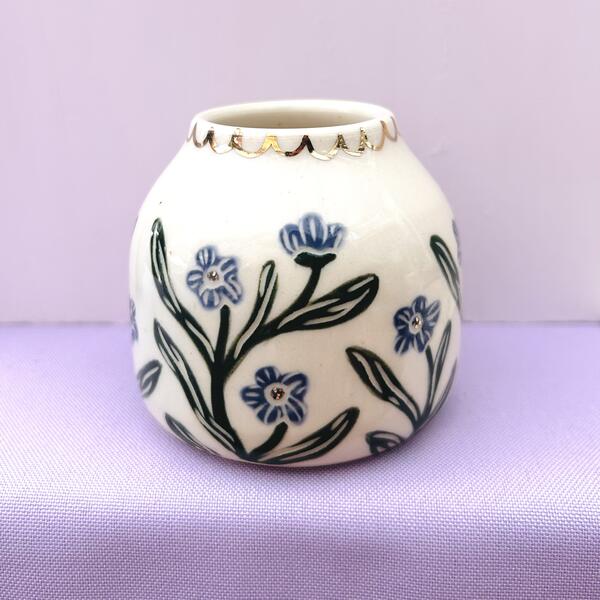 Forget-Me-Not Bud Vase