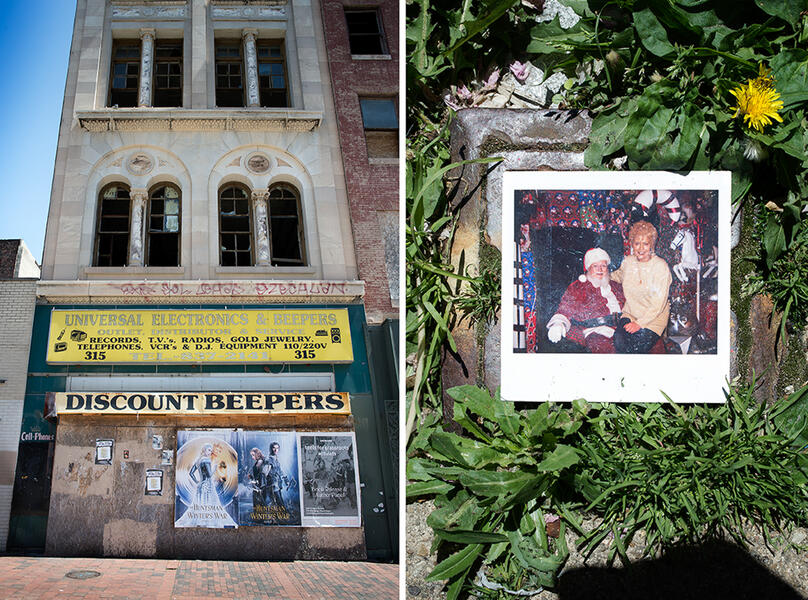 Abandoned Santa Scene