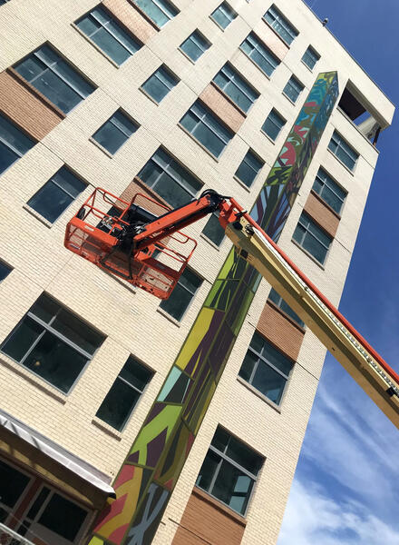  Stagioni di Vita (Seasons of Life), Brightview Woodmont Bethesda, installation view