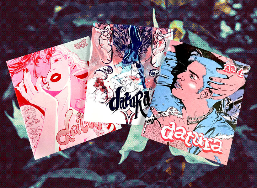 Datura Magazine Issues #2, #3, and #4