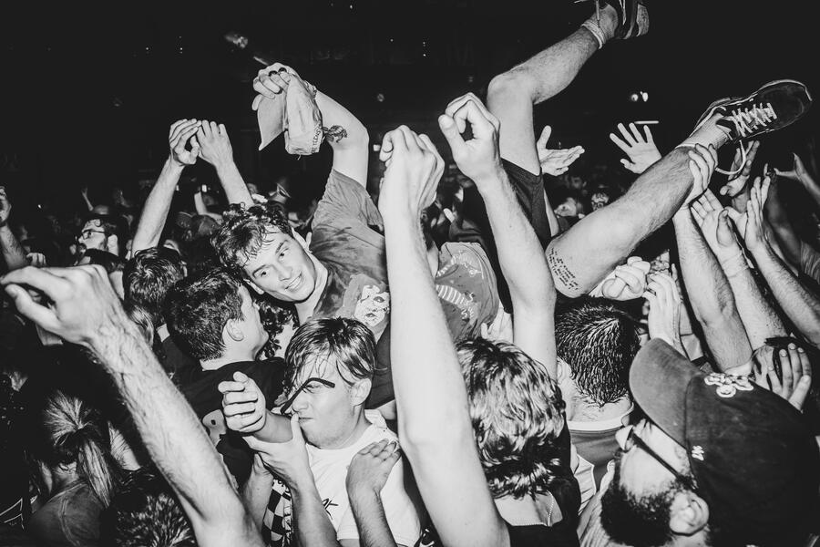 Crowd Surfer at Franklin Music Hall