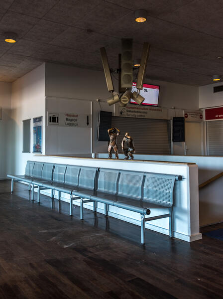 Kangerlussuaq Airport Departure Lounge (2021)