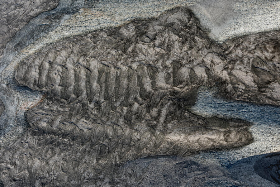 Glacial Silt Deposited Beneath the Bridge (2021)