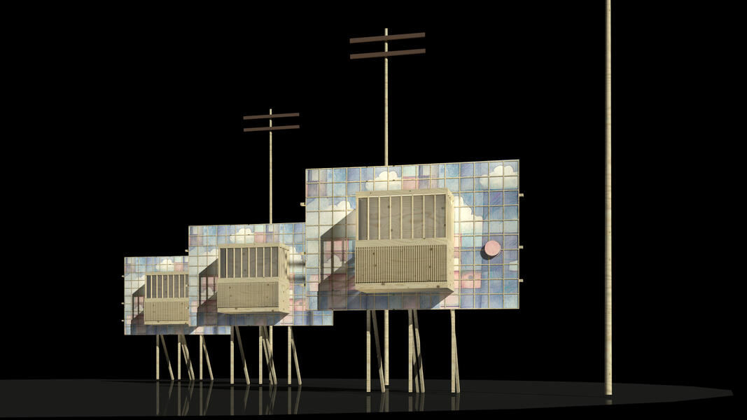 Chincoteague Billboard Dwelling