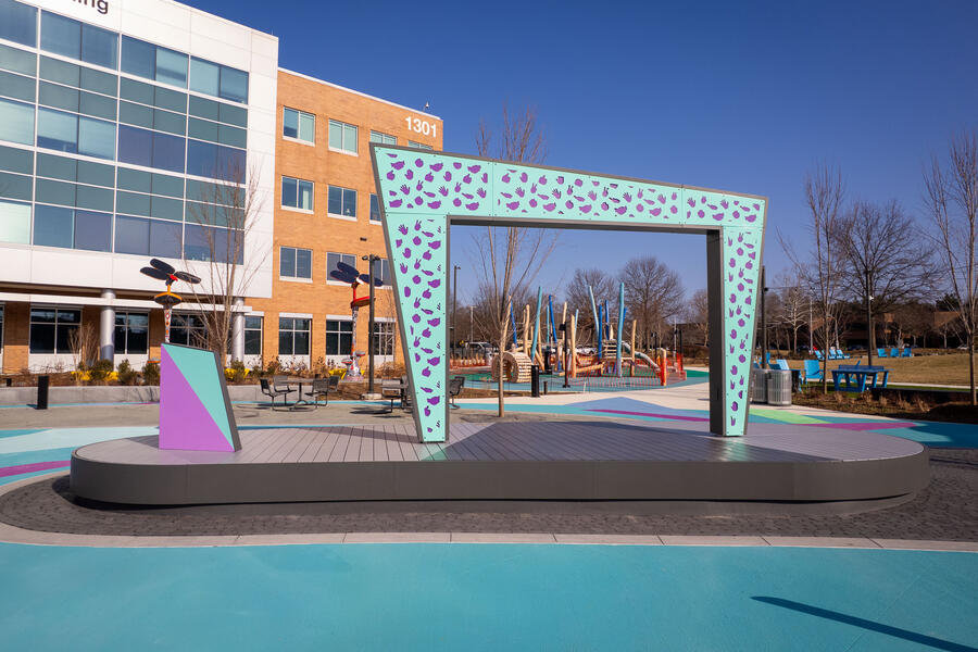 BLC Civic Plaza - Free Speech Frame