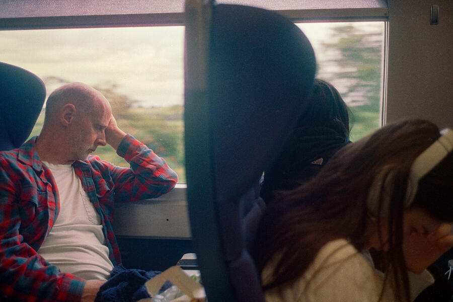 Train to Newcastle, England