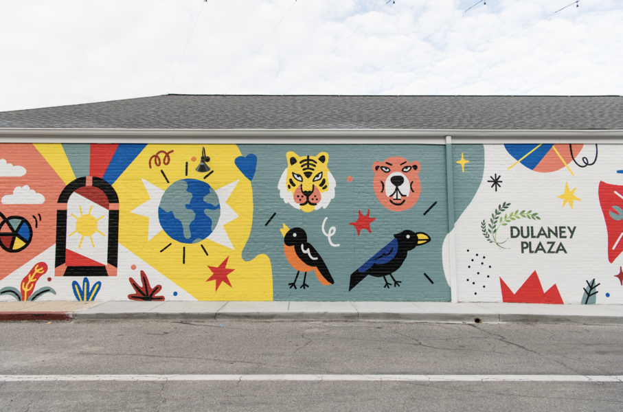 Dulaney Plaza Detail