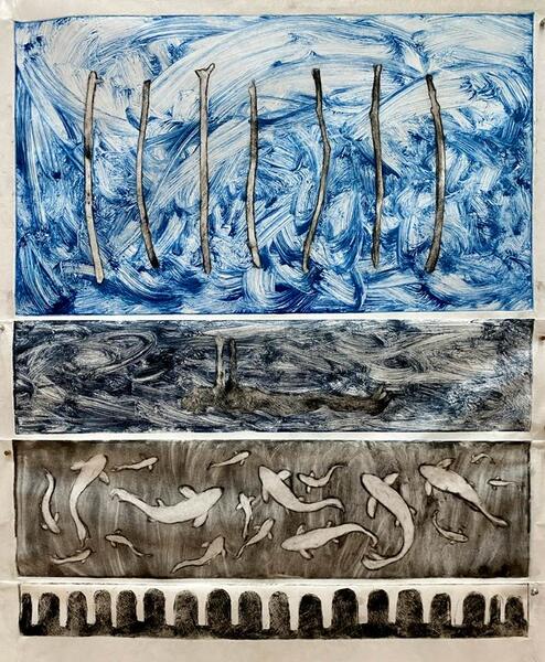 study (for jonah and the whale)