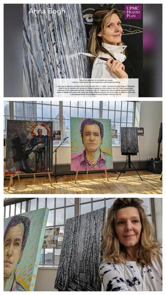 Make a Marc art show collage