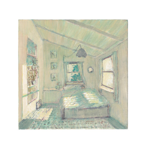 sleeping in at the flower farm