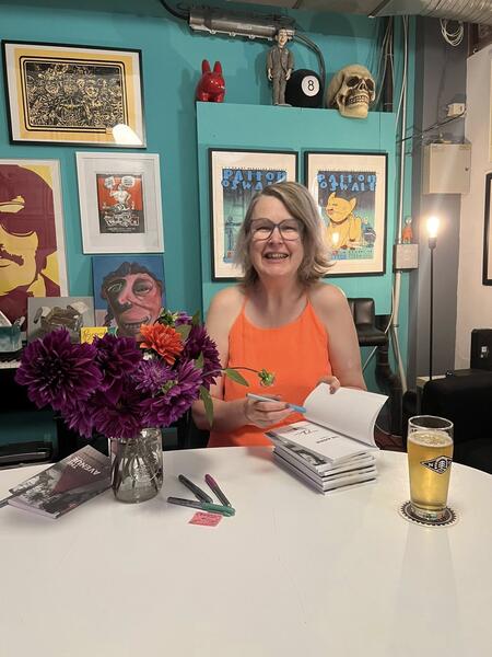 Book Signing at the Book Release Party @ Atomic Books, Sept.27 2025