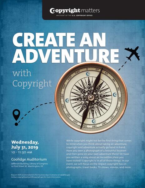 Research Remix II: Copyright Matters: Create an Adventure With Copyright featuring Shodekeh in collaboration with the Copyright Office of the Library of Congress, 2019.