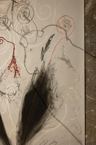 Conversación Series #2 and #3 (detail)