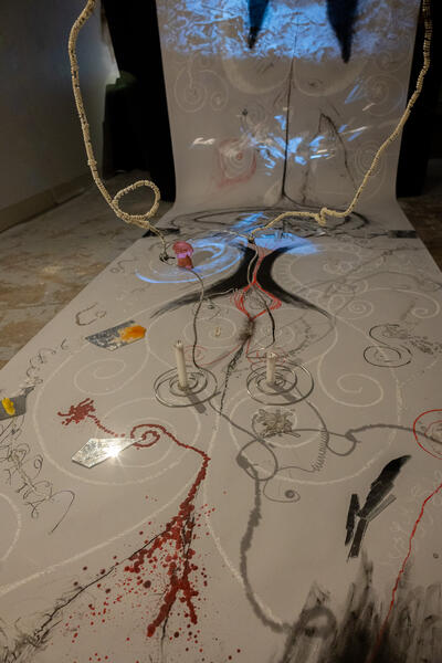 Conversación Series #2 and #3 (detail)