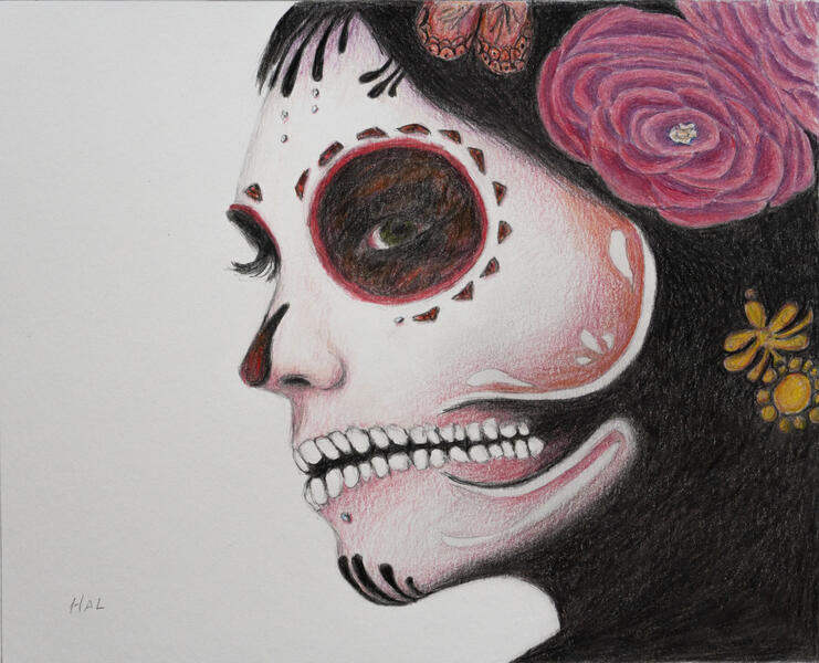 Ready for the Day of the Dead Celebration