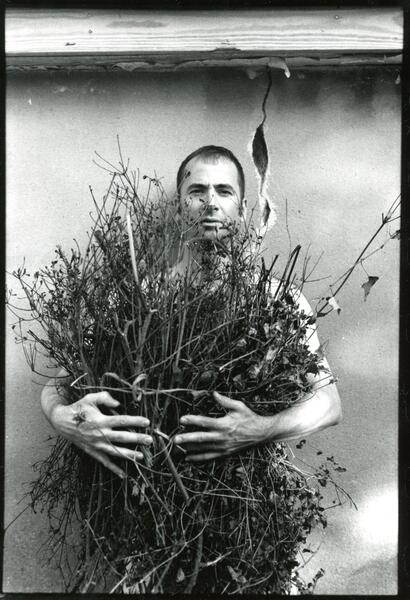 Albert with Twig Bundle